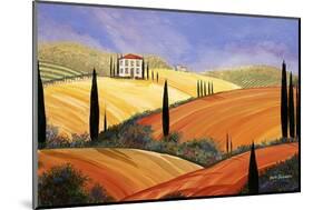 Rolling Hills Of Tuscany-Herb Dickinson-Mounted Photographic Print