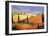 Rolling Hills Of Tuscany-Herb Dickinson-Framed Photographic Print