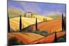 Rolling Hills Of Tuscany-Herb Dickinson-Mounted Photographic Print