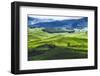 Rolling Hills of Val d'Orcia, Tuscany-George Oze-Framed Photographic Print