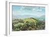 Rolling Hills, Pistoia, Tuscany-Trevor Neal-Framed Giclee Print