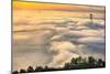 Rolling In, Sunshine and Fog at Golden Gate Bridge, San Francisco Bay Area-Vincent James-Mounted Photographic Print