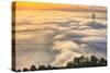 Rolling In, Sunshine and Fog at Golden Gate Bridge, San Francisco Bay Area-Vincent James-Stretched Canvas