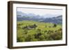 Rolling Landscape with Farms in the Mostviertel, Near Waidhofen at the Ybbs, Austria-Gerhard Wild-Framed Photographic Print