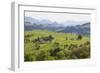 Rolling Landscape with Farms in the Mostviertel, Near Waidhofen at the Ybbs, Austria-Gerhard Wild-Framed Photographic Print