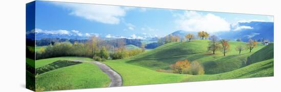 Rolling Landscape, Zug, Switzerland-null-Stretched Canvas