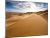 Rolling Orange Sand Dunes and Sand Ripples in the Erg Chebbi Sand Sea Near Merzouga, Morocco-Lee Frost-Mounted Photographic Print