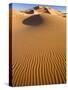 Rolling Orange Sand Dunes and Sand Ripples in the Erg Chebbi Sand Sea Near Merzouga, Morocco-Lee Frost-Stretched Canvas