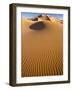 Rolling Orange Sand Dunes and Sand Ripples in the Erg Chebbi Sand Sea Near Merzouga, Morocco-Lee Frost-Framed Photographic Print