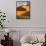 Rolling Orange Sand Dunes and Sand Ripples in the Erg Chebbi Sand Sea Near Merzouga, Morocco-Lee Frost-Framed Stretched Canvas displayed on a wall