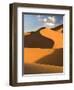 Rolling Orange Sand Dunes and Sand Ripples in the Erg Chebbi Sand Sea Near Merzouga, Morocco-Lee Frost-Framed Photographic Print