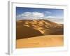 Rolling Orange Sand Dunes and Sand Ripples in the Erg Chebbi Sand Sea Near Merzouga, Morocco-null-Framed Photographic Print