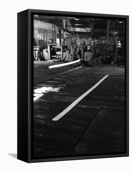 Rolling Steel, J Beardshaw and Sons, Sheffield, South Yorkshire, 1963-Michael Walters-Framed Stretched Canvas