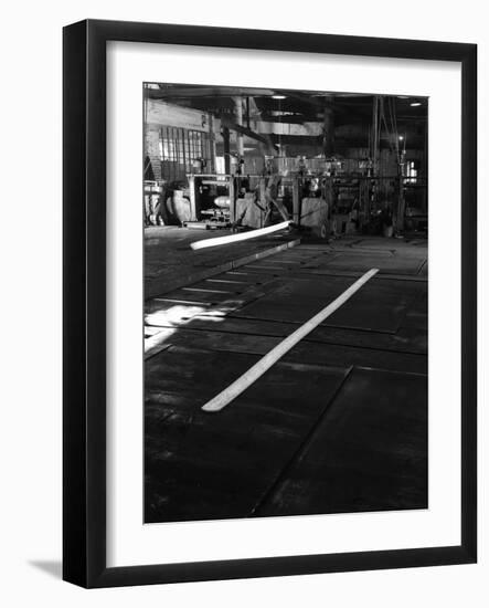 Rolling Steel, J Beardshaw and Sons, Sheffield, South Yorkshire, 1963-Michael Walters-Framed Photographic Print