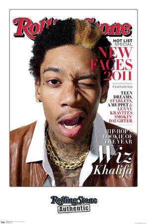 Rolling Stone Magazine - Wiz Khalifa 11 Premium Poster' Posters |  AllPosters.com