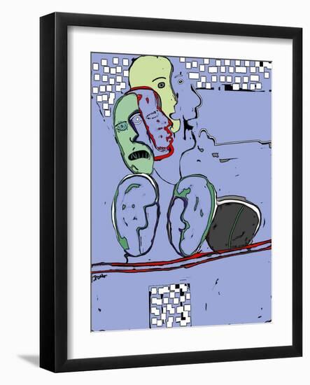 Rolling Stone-Diana Ong-Framed Giclee Print