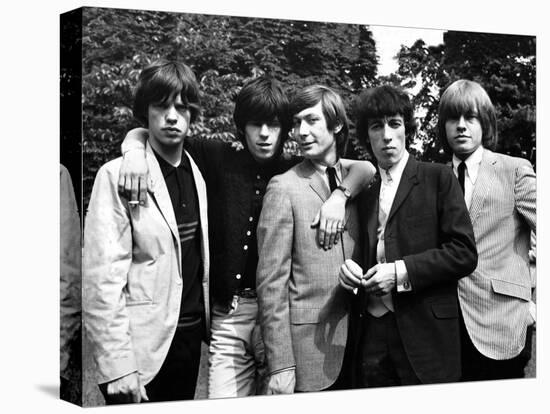 Rolling Stones, 1964-Associated Newspapers-Stretched Canvas