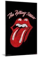 Rolling Stones - Classic Logo-Trends International-Mounted Poster