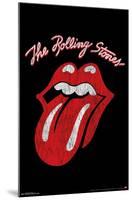 Rolling Stones - Classic Logo-Trends International-Mounted Poster