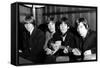 Rolling Stones Donate a Guitar-Associated Newspapers-Framed Stretched Canvas