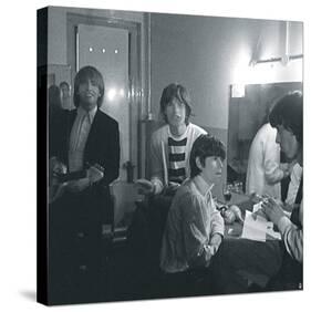 Rolling Stones Gather Moss I-British Pathe-Stretched Canvas