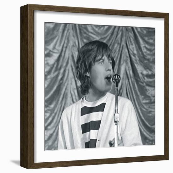 Rolling Stones Gather Moss III-British Pathe-Framed Giclee Print