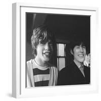 Rolling Stones Gather Moss V-British Pathe-Framed Giclee Print