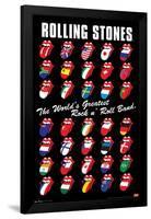 Rolling Stones - Grid-Trends International-Framed Poster