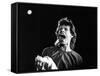 Rolling Stones Lead Singer Mick Jagger Performing at Live Aid-null-Framed Stretched Canvas