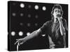Rolling Stones Lead Singer Mick Jagger Performing at the Live Aid Concert-null-Stretched Canvas