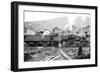 Rolling Thunder in a Clearcut Camp-Clark Kinsey-Framed Art Print