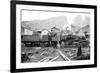 Rolling Thunder in a Clearcut Camp-Clark Kinsey-Framed Premium Giclee Print