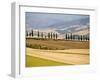 Rolling Tuscan Countryside-Marco Cristofori-Framed Premium Photographic Print