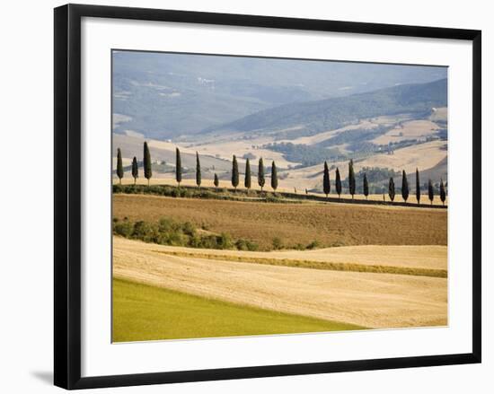 Rolling Tuscan Countryside-Marco Cristofori-Framed Photographic Print