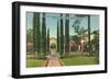 Rollins College Campus, Winter Park-null-Framed Art Print