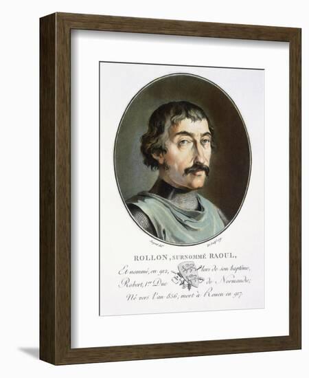 Rollo the Dane, Duke of Normandy-Antoine Louis Francois Sergent-marceau-Framed Giclee Print