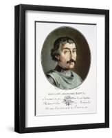 Rollo the Dane, Duke of Normandy-Antoine Louis Francois Sergent-marceau-Framed Giclee Print