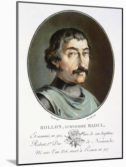 Rollo the Dane, Duke of Normandy-Antoine Louis Francois Sergent-marceau-Mounted Giclee Print