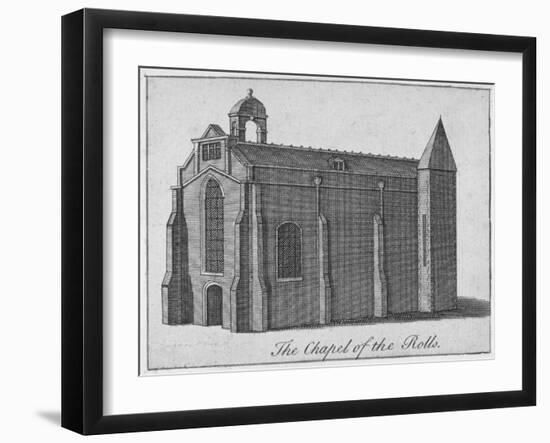 Rolls Chapel, Chancery Lane, City of London, 1750-null-Framed Giclee Print