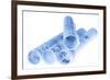 Rolls of Architecture Blueprints and House Plans--Vladimir--Framed Photographic Print