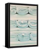 Rolls of Fabric-Graeme Harris-Framed Stretched Canvas