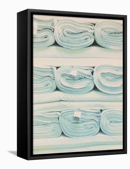 Rolls of Fabric-Graeme Harris-Framed Stretched Canvas