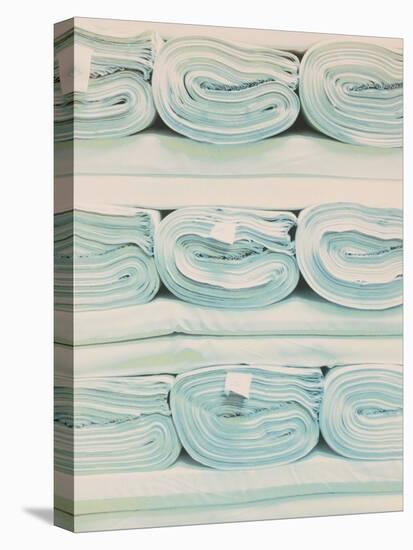 Rolls of Fabric-Graeme Harris-Stretched Canvas