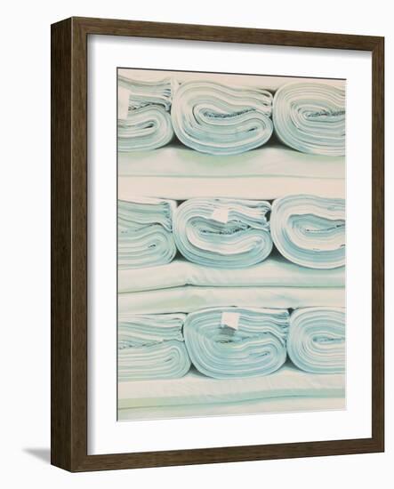 Rolls of Fabric-Graeme Harris-Framed Photographic Print