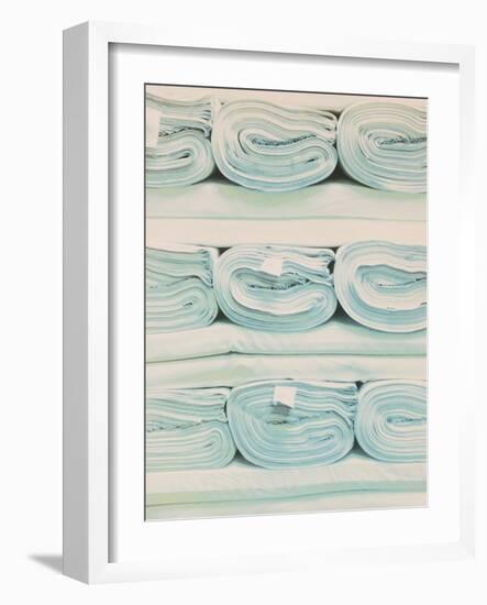 Rolls of Fabric-Graeme Harris-Framed Photographic Print