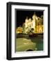 Rolls Royce and Ferrari Parked in Front of the Casino at Night, Monte Carlo, Monaco-Ruth Tomlinson-Framed Photographic Print