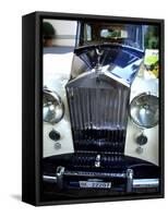 Rolls Royce at the Palace Hotel, Gstaad, Switzerland-Bill Bachmann-Framed Stretched Canvas