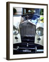 Rolls Royce at the Palace Hotel, Gstaad, Switzerland-Bill Bachmann-Framed Photographic Print