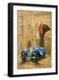 Rolls Royce at the Royal Academy-Peter Miller-Framed Giclee Print