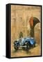 Rolls Royce at the Royal Academy-Peter Miller-Framed Stretched Canvas